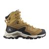 Salomon X Ultra 4 Quest Element Gore-Tex Comfortable Durable High-Top Outdoor Functional Shoes Men Shoes Black Yellow 414573