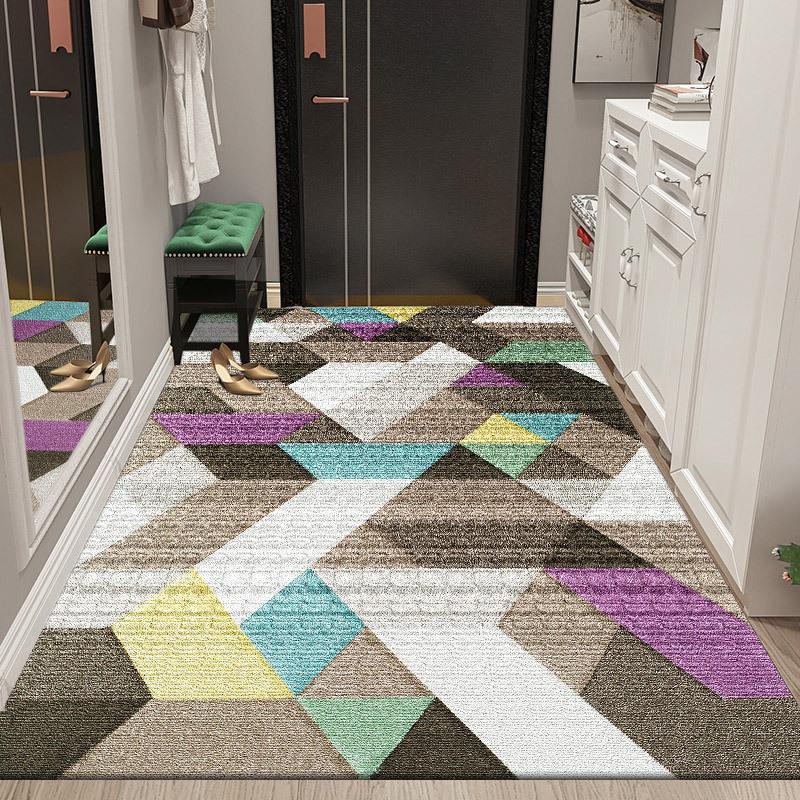 Entrance Floor Mat Door Dirt Resistant Carpet Bedroom Bedside Easy To Maintain Living Room Carpet