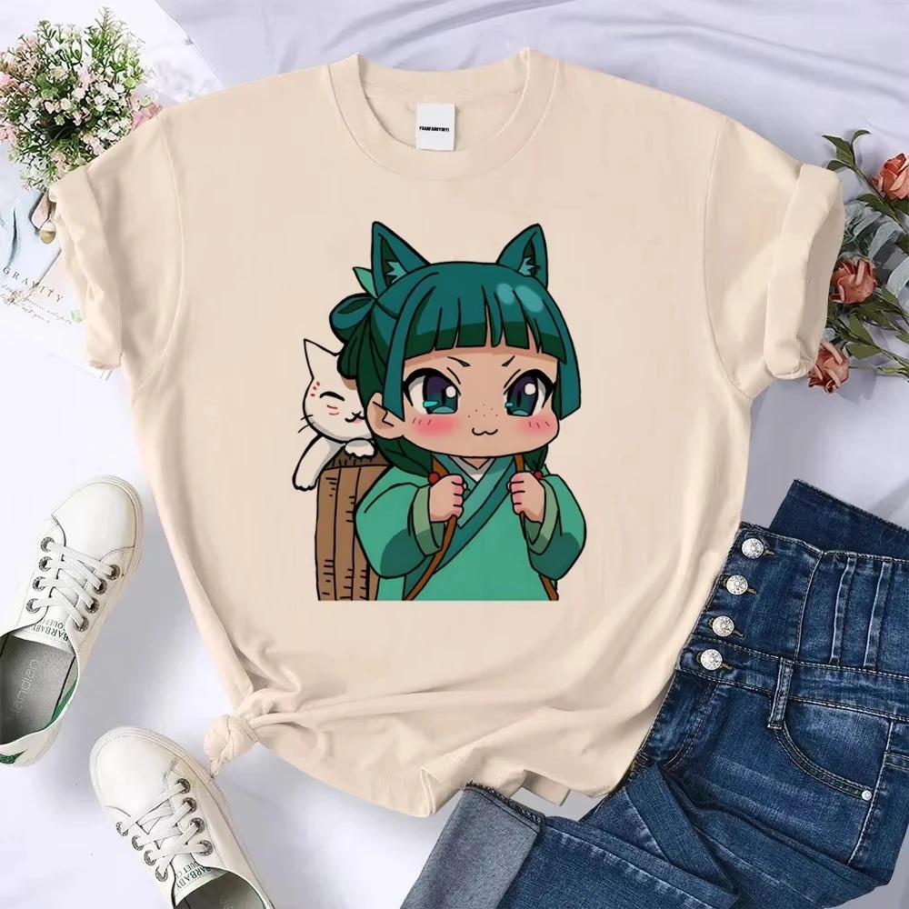 

The Apothecary Diaries Maomao & Jinshi Chibi Hand-Drawn Casual Oversized Women And Men Comfortable Fashion T-Shirt 4XL