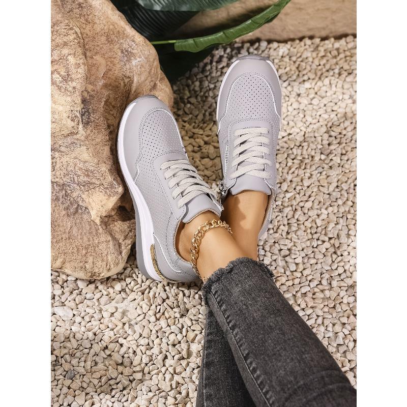 Women's New Fashionable Slouchy-Heel Thick-Sole Sneakers - Seasonal Mix-and-Match Style