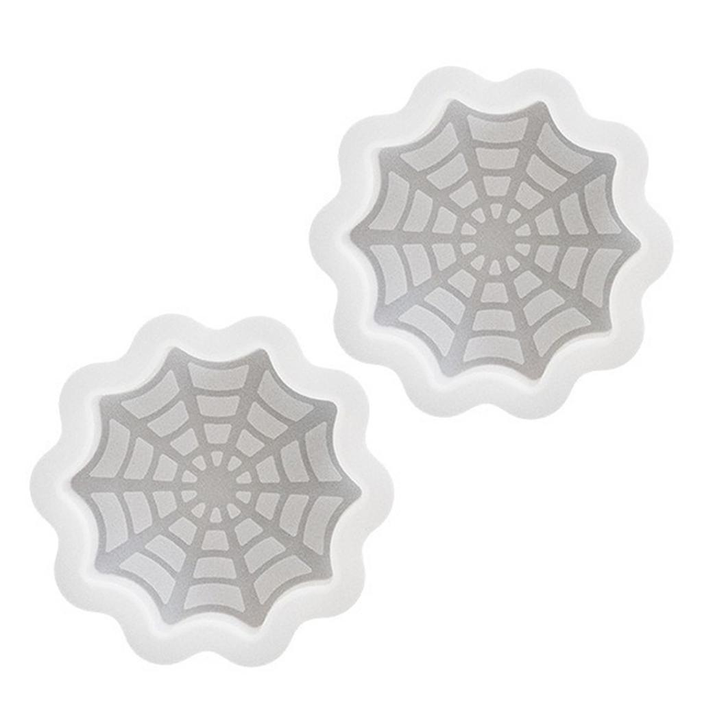2Pcs Halloween Pumpkins Skull Bat Coffin Silicone Molds for Epoxy Resin Candle Soap Concrete Cement Silicone Moulds