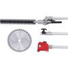 CNCEST 51.7CC 2-Stroke Extendable Chainsaw Tree Trimmer, 4-in-1 Multi-Functional Trimming Tool, Brush Cutter and Long Pole Saws