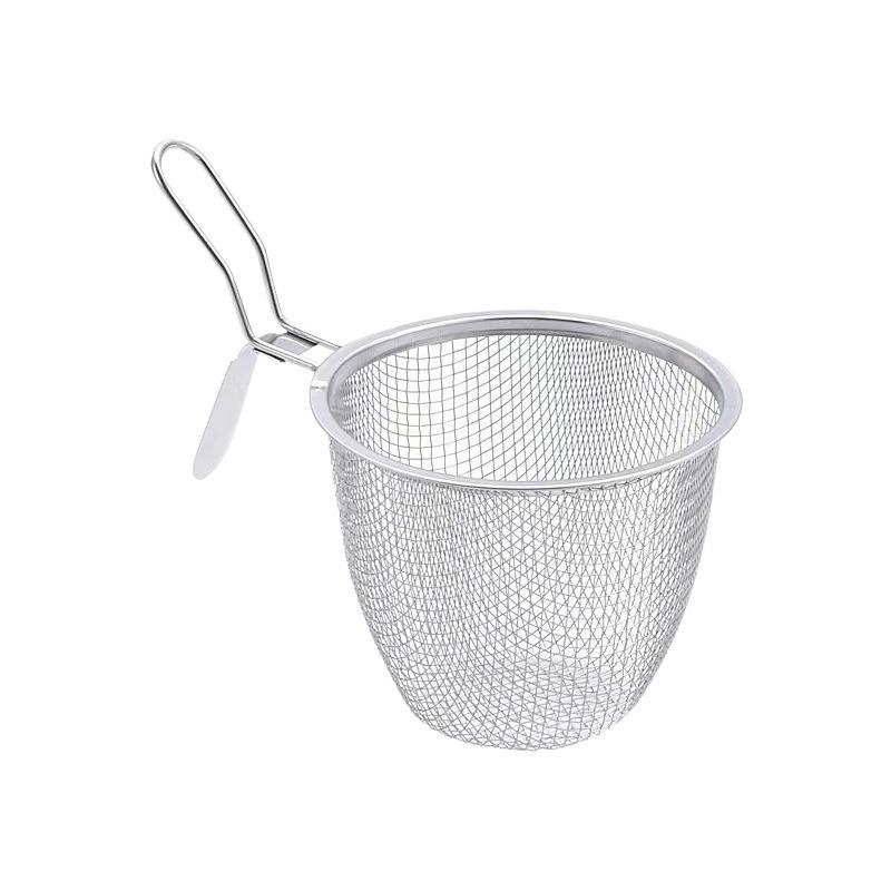 304 Stainless Steel Hot Pot Skimmer: Thickened Mesh Frying Strainer & Mala Tang Colander