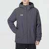 Under Armour Jachetă Bărbați Tip Windbreaker Impermeabilă cu Imprimeu, Bumbac Mat la Atingere, Stretch Mecanic, Gri Închis 22600902-010
