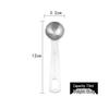 Six-Piece Stainless Steel Measuring Spoon Set for Kitchen and Baking