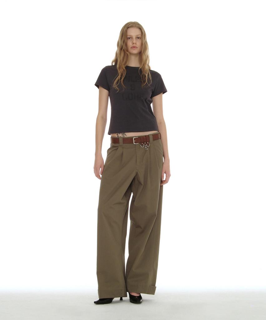 PARTIMENTO WOMEN Miles 9 Core Relaxed Tee_Dusty Navy