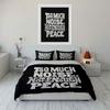 Bold "Too Much Noise". Bedding sets Duvet cover sets Duvet covers Pillowcases(1 * Duvet Cover 2 * Pillowcases, without duvet insert)