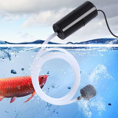 Akwarium Tlenowa Pompa Powietrza Akwarium USB Cichy Kompresor Powietrza Aerator Przenośny Mini Mały Natleniacz Akcesoria Akwarium 5 V 1 W