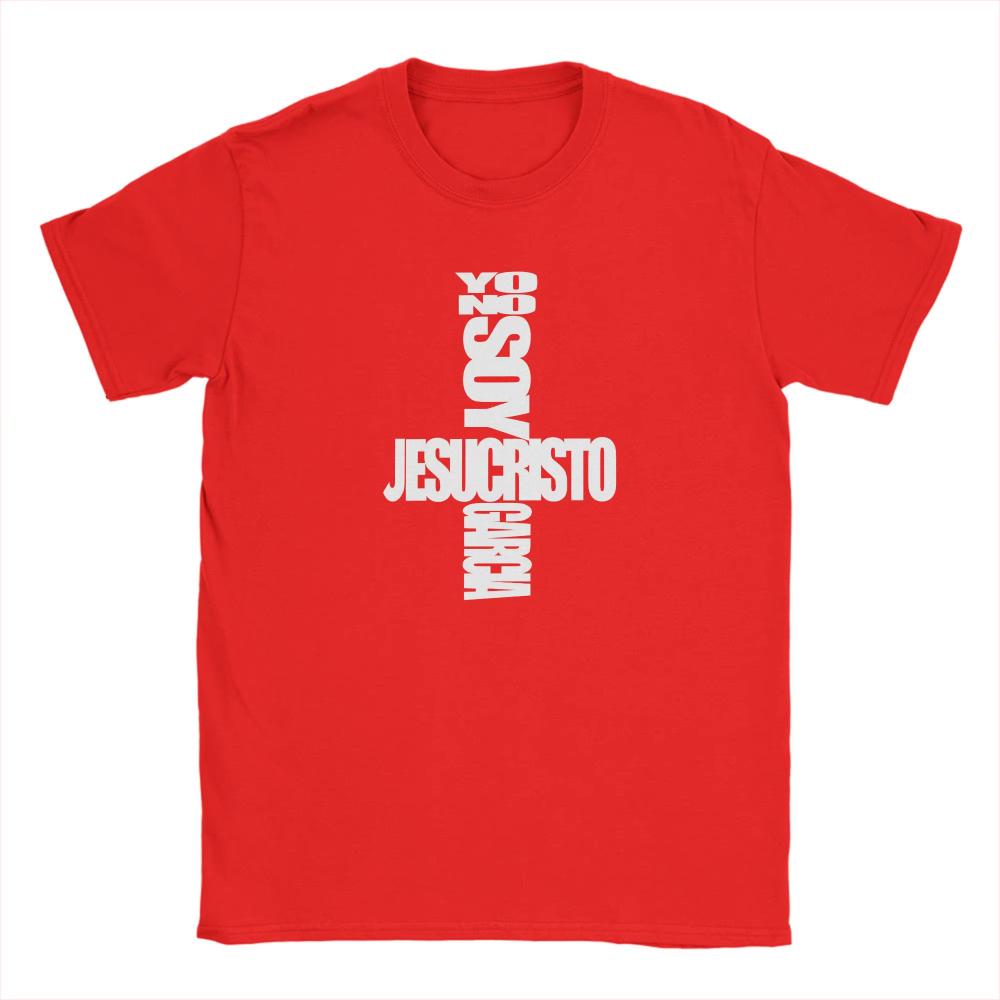 Robe Extremoduro Jesus Christ Dorso T Shirts Cotton TShirts for Men Trendy Cool Print Tee Shirt Short Sleeves Streetwear Tees