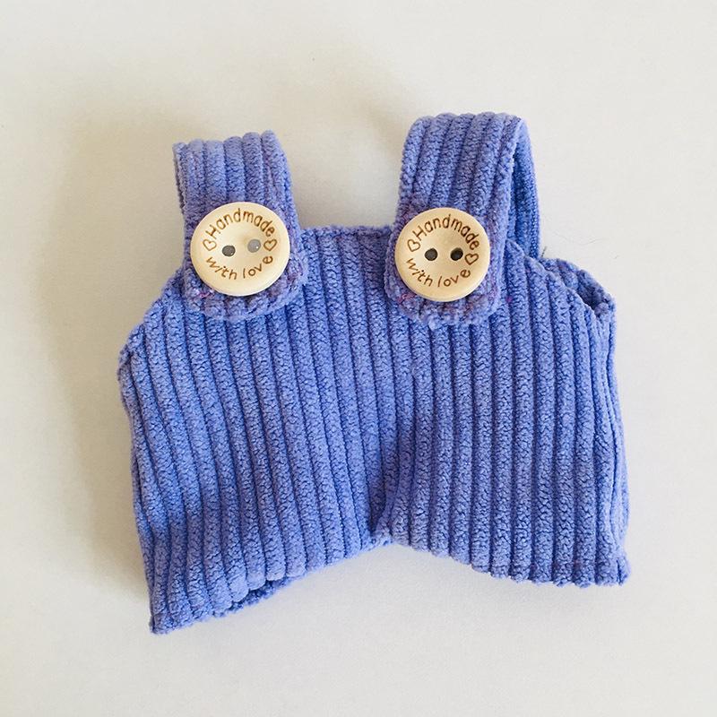 בגדי בובת קטיפה ויניל חמודה 17 ס"מ קופסה עיוורת - תליון LaBuBu שמלת אביזרים