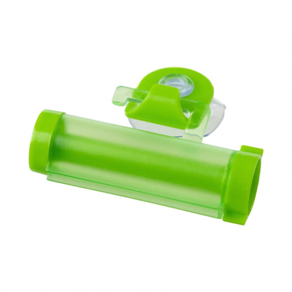 Toothpaste Squeezer with Suction Cup Design Plastic Rolling Squeezer Toothpaste Dispenser Tube Home Toothpaste Squeezers