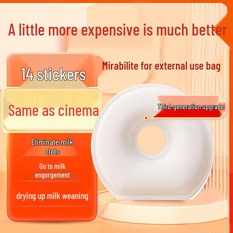 

Mirabilite Weaning Milk-Stopping Patches