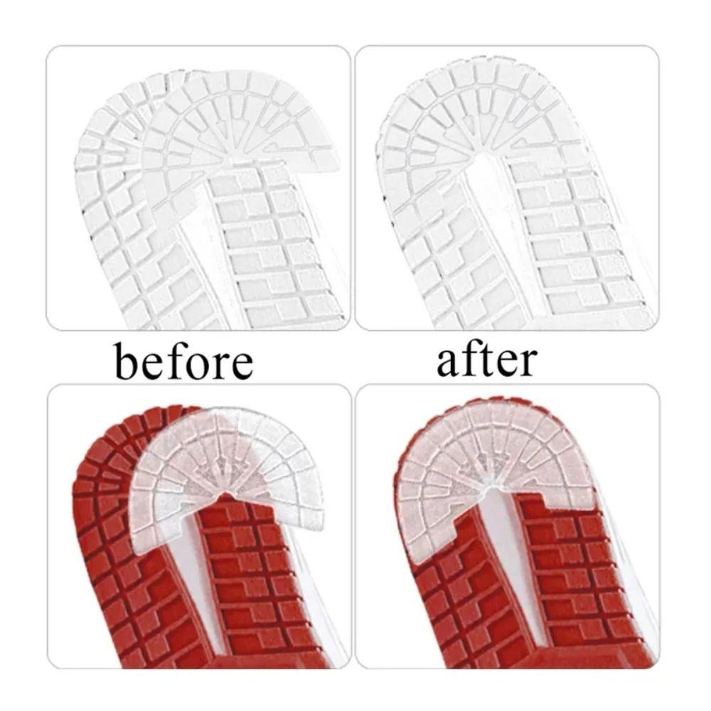 Repair Material Rubber Shoe Sole Protector DIY Soles Wear-resistant Repair Soles Stickers Anti-slip Silent Shoe Pads