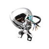 Motorcycle Headlight High Brightness Waterproofing Thickened Metal Shell Retro Motorcycle Front Lamp Electroplated and