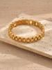 Glamorous Hip Hop Light Luxury Niche Premium Feeling Stainless Steel 18K Gold Plated Watch Chain Bracelet For Men And Women