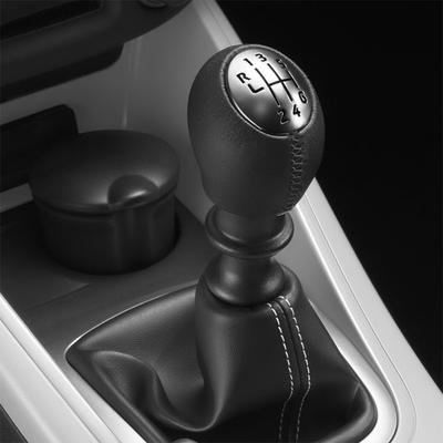 PU Leather 6 Speed Gear Shift Knob Lever Stick Pen For Renault Megane Clio Laguna Scenic For Opel