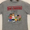 Bobs Burgers Belcher Family Graphic T-Shirt Gray Ripple Junction Mens Medium Unisex T-Shirt