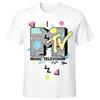 Retro MTV Music Television 80er Weißes T-Shirt