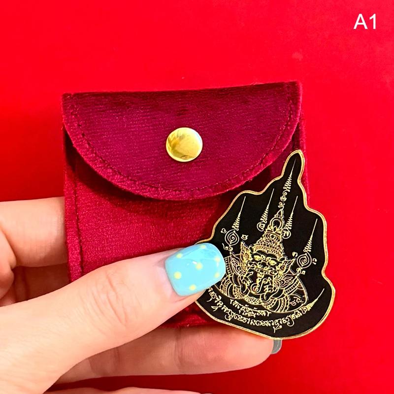 Тайский Будда Магнит на Холодильник Дизайн Phra Pidta Phra Rahu Талисман Удачи Защита от Бед Декор для Дома, Кухни, Офиса, Идеальный Подарок
