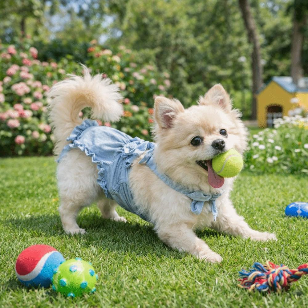 Suspender-Style Dog Sanitary Pants Thin Breathable Anti-harassment Vests  Wound Recovery