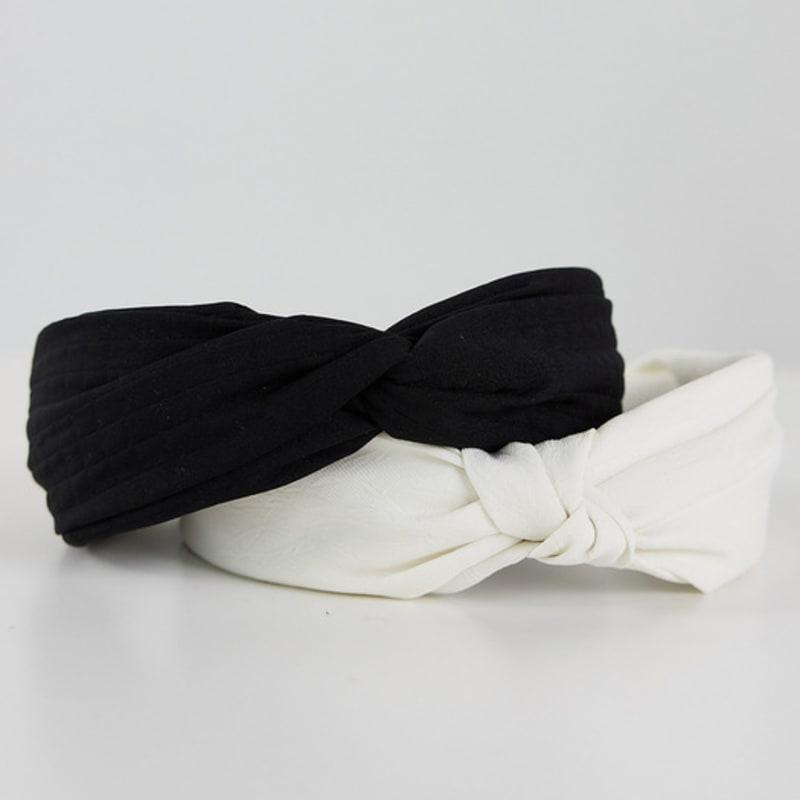 Les Bijoux Philosophy LB_Black knotted hairband