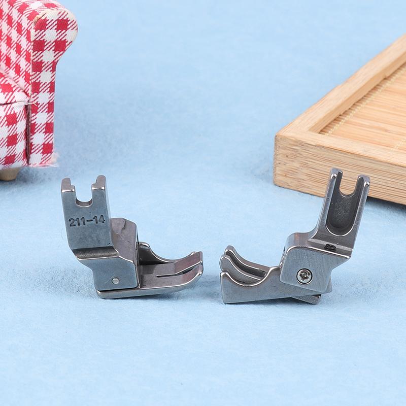 1Pc 211-13/14/15/16 Dual Compensating Raising Presser Foot With Guide Feet For Industrial Sewing Machine Accessories