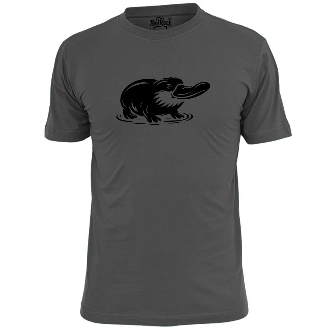 Mens Duck Billed Platypus Stencil T shirt v1 L