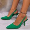 Fashion New Autumn Women's Shoes Fashion Women's Pumps Pointed Toe High Heels Shallow Woman Sandals Shoes Female Zapatos Mujer