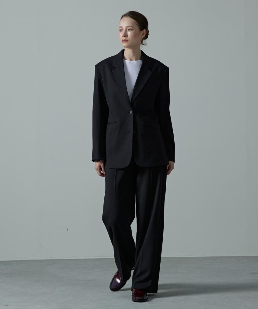 Ahre Lino Over Tension Blazer Jacket_Black