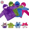 Huggle Pets Hoodie Cute Stuffed Animal Character Oversized Blanket