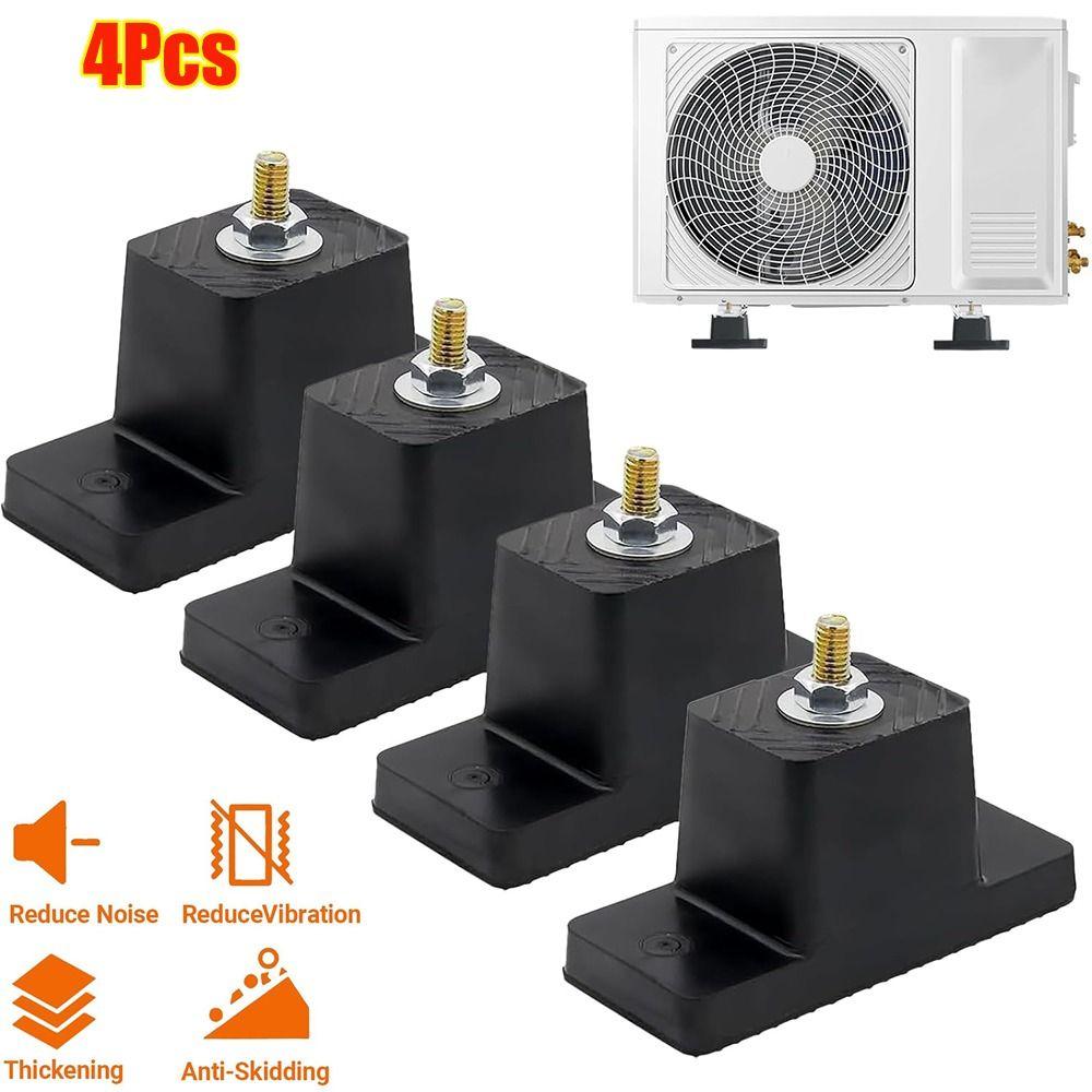 Rubber Air Conditioner Bracket Cushion Universal Vibration Isolator Anti-Vibration Isolator Pads