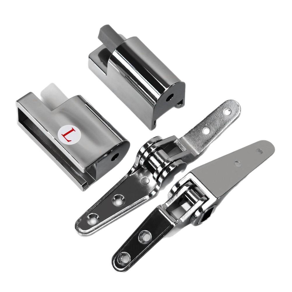 Soft Close Repair Toilet Seat Hinge Easy Screwdriver Installation ABS And Zinc Alloy Wear Resistant Robust Toilet Seat Fittings