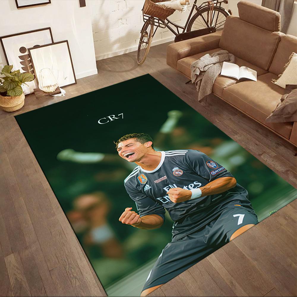 Cristiano Ronaldo Area Rug Perfect For Living Rooms Entryway Game Room Foyer Antislip Rug Anime Office Decor Perfect Birthdaychristmas Gift Idea