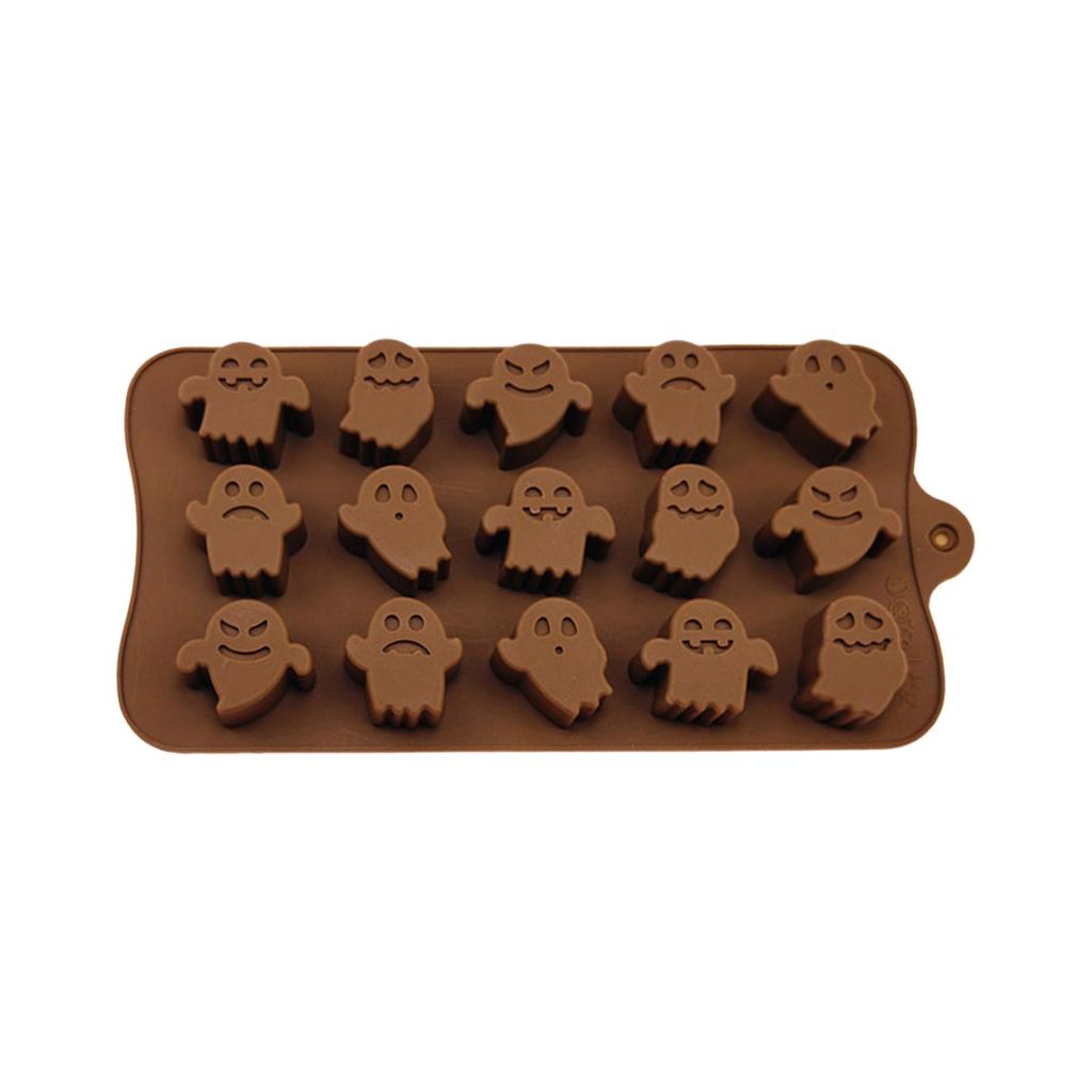 Halloween Mold Fun Silicone Mold Chocolate Fudge Cake Mold,