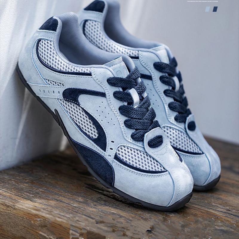 Fashion Blue Original Men's Sneakers Comfortable Breathable Flat Sneakers Man Designer Shoes Summer Casual Sports Shoes For Men