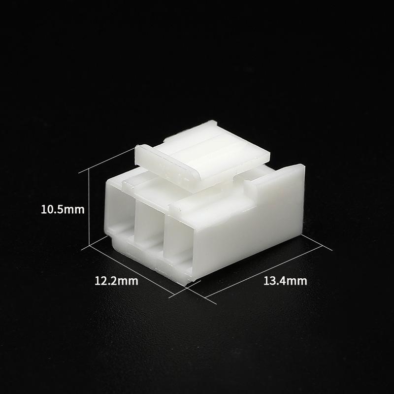 

VH3.96 Straight Pin 3-Hole Plug with Locking Buckle, Plastic Shell VH-3Y VH-3A Car Connector 3P