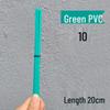 Colored Plastic Welding Rods for Car Bumper Repair - PP, PE, PVC, ABS, PPR (20/25cm)