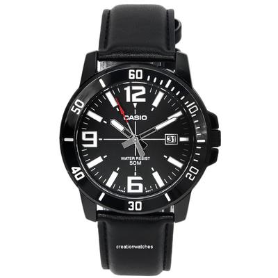Enticer Analog Black Dial Quartz MTP-VD01BL-1B MTPVD01BL-1B Men's Watch