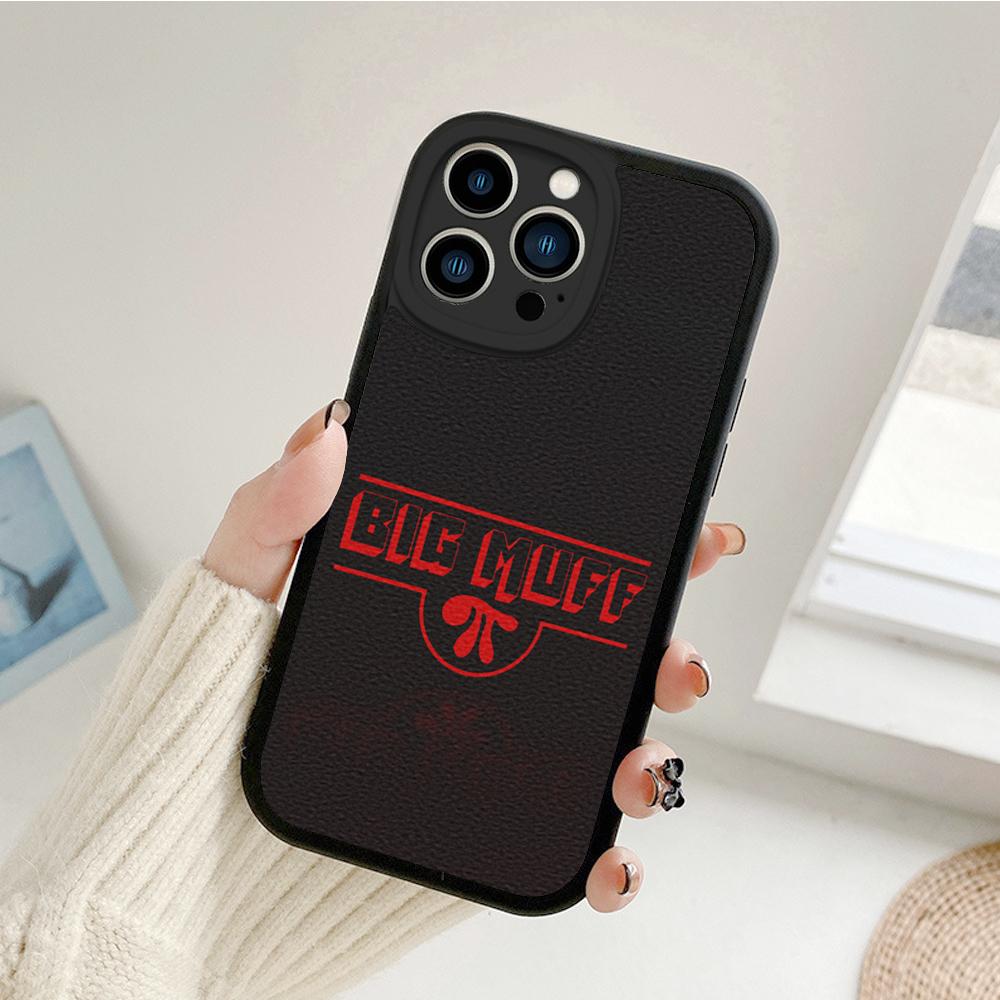 For Iphone Big Muff Phone Case for Iphone 14 13 11 12 Pro MAX 13 12 MiNi 7 8 Plus Iphone 14 XS XR Guitar Pedal Lambskin Covers