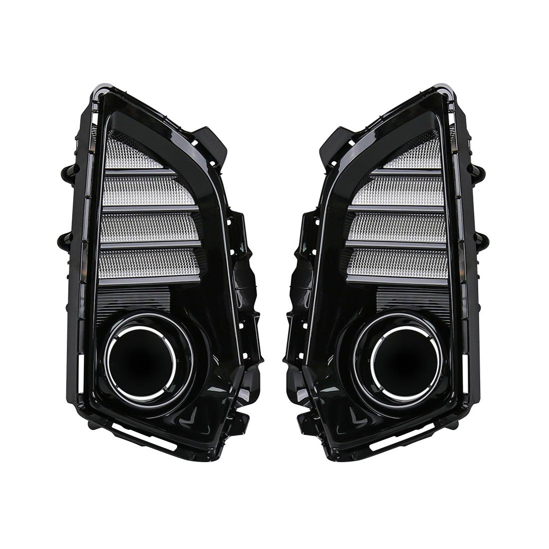 

DLAA светодиодные противотуманные фары DRL для Toyota Yaris Ativ Vios 2025 2025 дневные ходовые огни передний бампер крышка фары жгут проводов 12 В