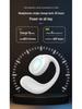 Mini Clip-On Bluetooth 5.3 Sport Earbuds - Single Ear, Noise Cancelling, In-Ear Design