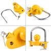 Heavy Duty Trailer Hook Lock Universal Ball Coupler Lock for Trailer Motorhome