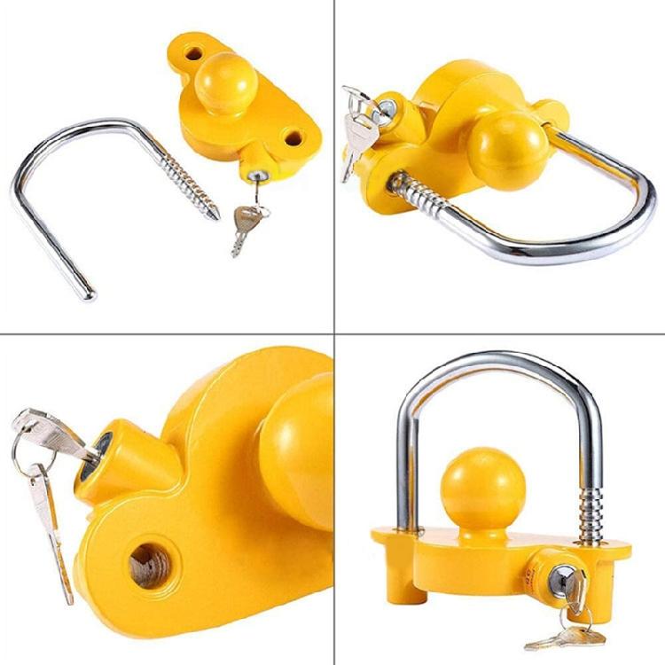 Heavy Duty Trailer Hook Lock Universal Ball Coupler Lock for Trailer Motorhome