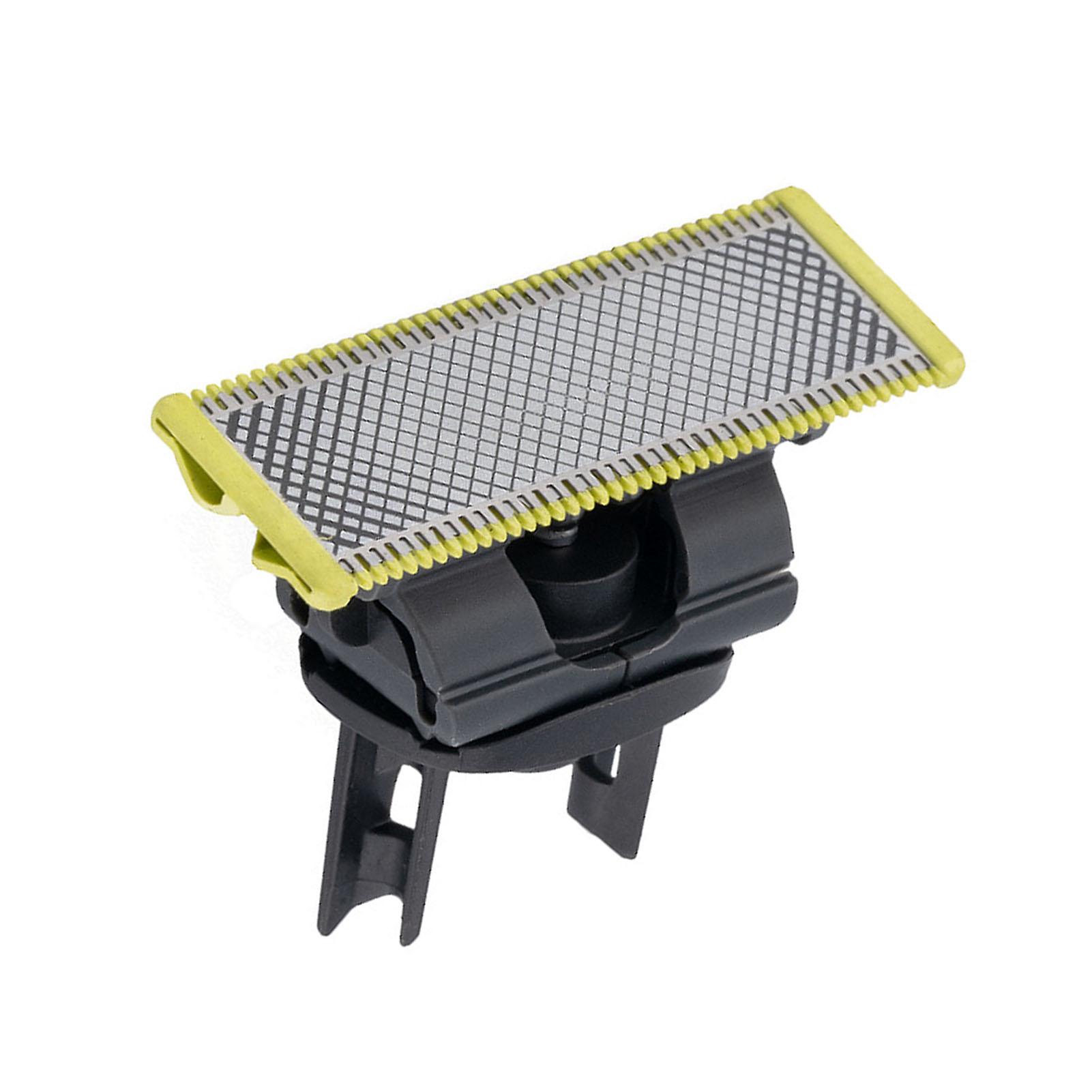 

2 шт. Электрический триммер для бороды с круглым наконечником, сменные лезвия из нержавеющей стали