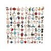 YFFSFDC Charm Accessory Parts 100-piece Set Necklace Earring Pendant Decoration Jewelry DIY Ornament Handmade Gift Decorative Item Craft