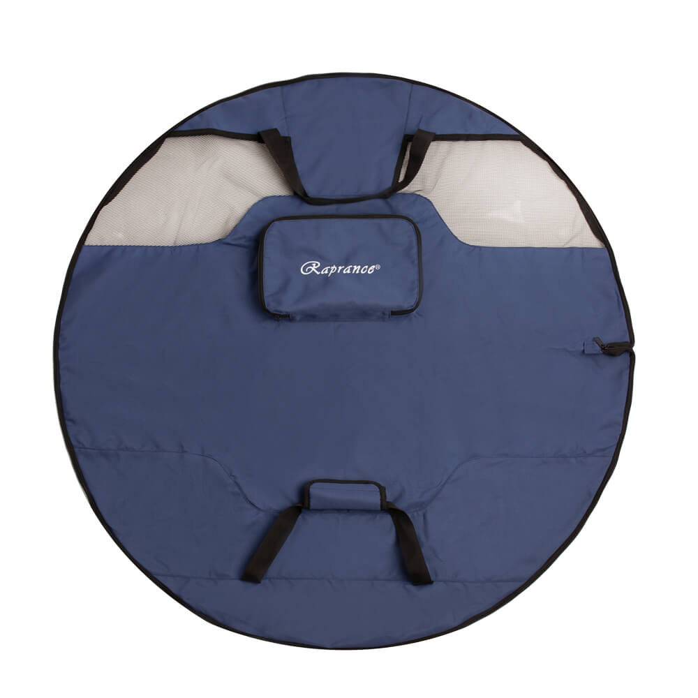 Waadzak, verschoningsmat met gaasventilatie, opvouwbare outdoor-uitrustingorganizer voor vissen en jagen