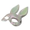 Lovely Masquerades Mask Rabbit Ears Mask Rabbit Half Face Mask Cosplay Halloween Costume Accessory for Birthday Party