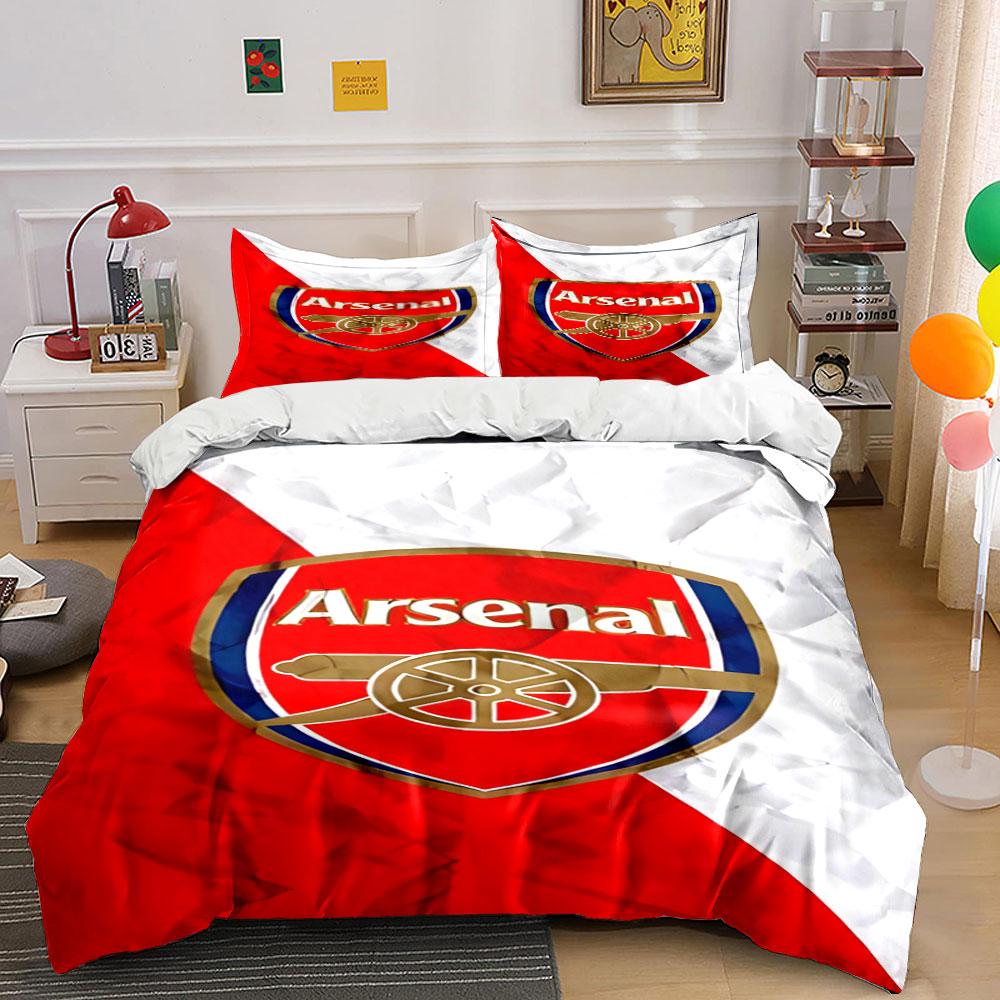 

Arsenal logo with cannon. Bedding sets Duvet cover sets Duvet covers Pillowcases(1 * Duvet Cover 2 * Pillowcases, without duvet insert) 135x200cm