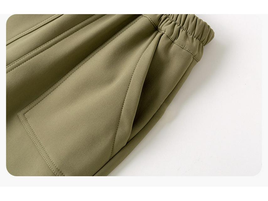 Dudujia Fleece-Lined Children's Joggers - Autumn/Winter Baby & Kids Pants