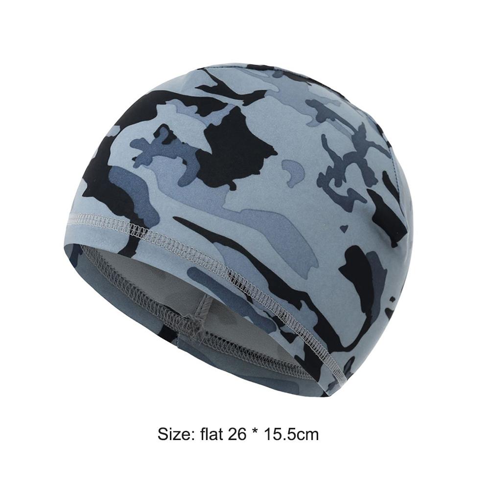 Cycling Helmet Cap Ice Cloth Motorcycle Sports Hat Bicycle Headscarf Helmet Quick Drying Sweat Wicking Hat Run Cooling Skull Cap